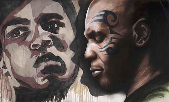 Stickman We Were Kings - Mike Tyson, Muhammad Ali (SN)